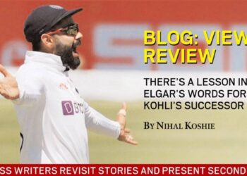 There’s a lesson in Elgar’s words for Kohli’s successor