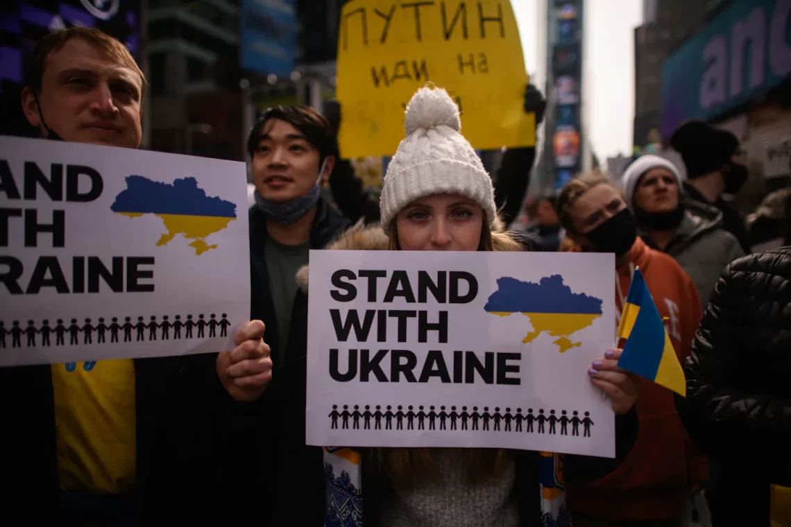 Government social media accounts clapback at Russia