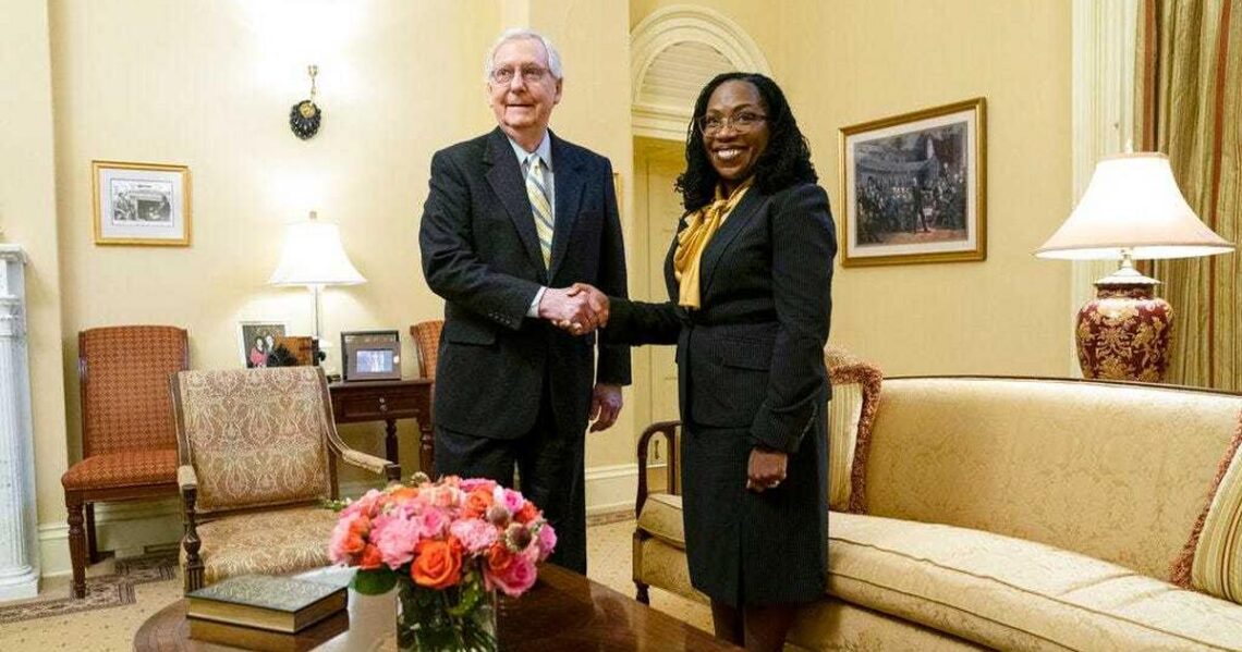 McConnell says he is undecided on backing Ketanji Brown Jackson’s nomination to the Supreme Court