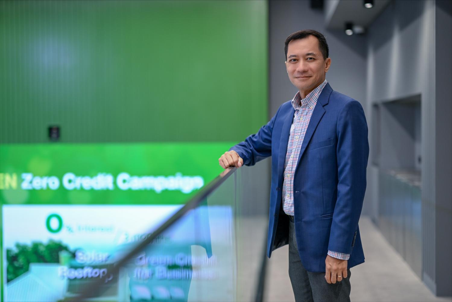 Mr Krit says the adoption of ESG principles should help KBank enjoy quality growth.