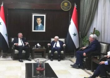 Dr. Talal Abu-Ghazaleh and Syria’s Minister of Finance discuss implementing IPSAS