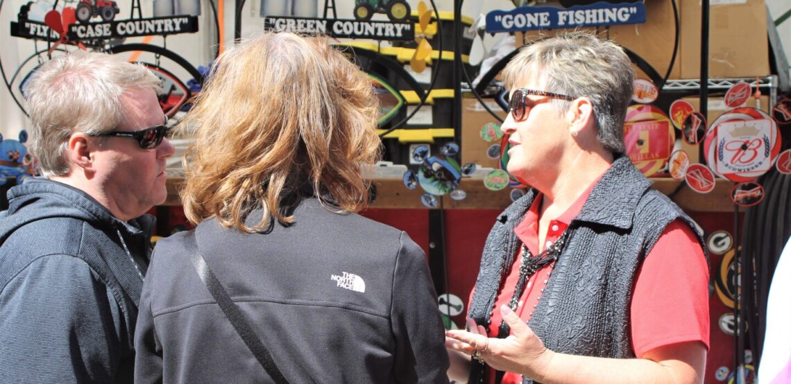 Rural Perham sign business goes international – Perham Focus