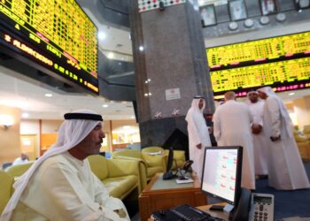 Most Gulf markets track oil prices higher, Abu Dhabi falls