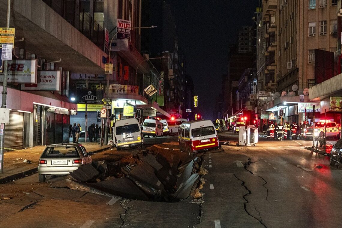 Johannesburg Gas Explosion Leaves Several People Injured