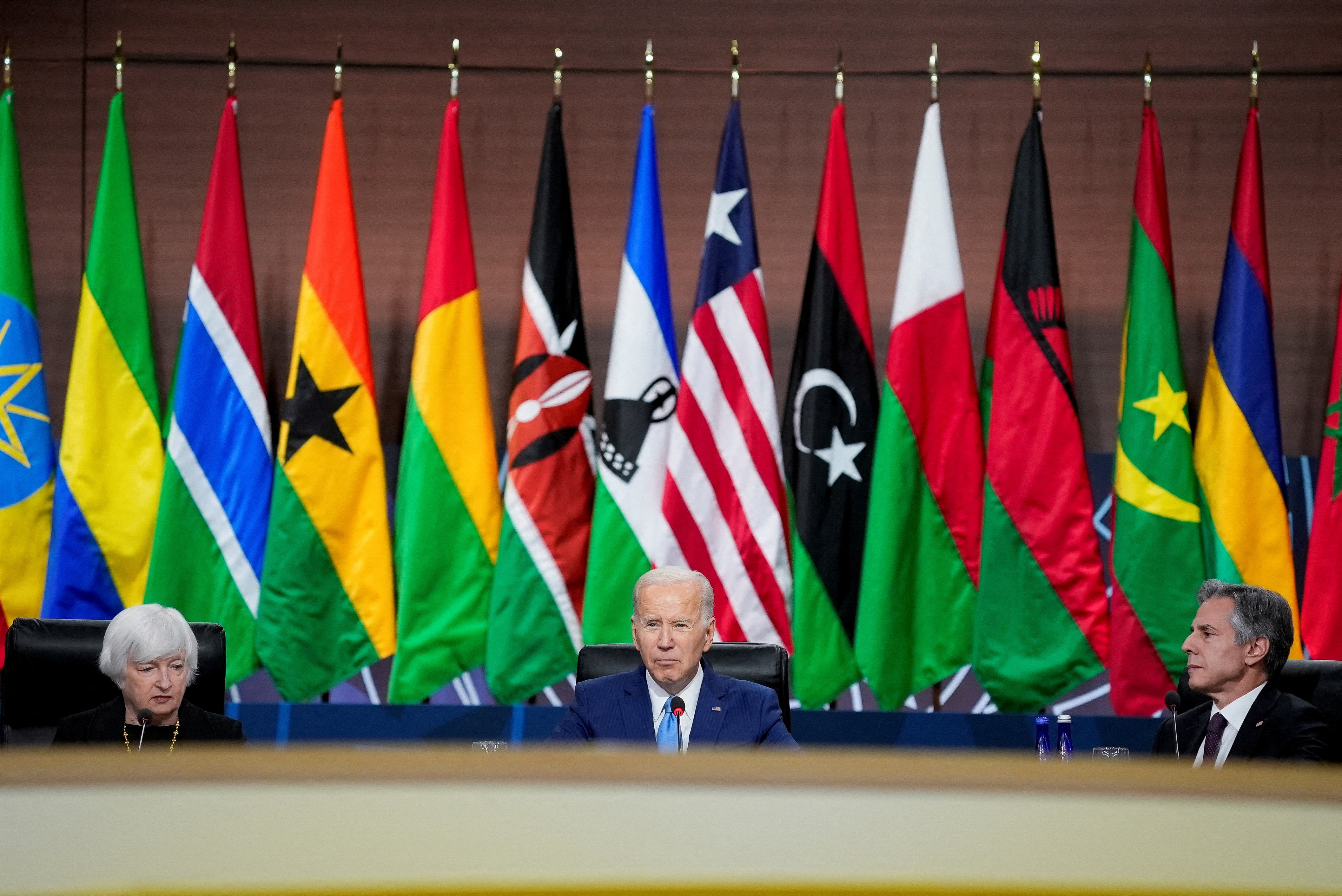 U.S President Joe Biden participates in the U.S.-Africa Leaders Summit in Washington