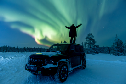 مغامرة JETOUR في القطب الشمالي وسط البرودة القارسة