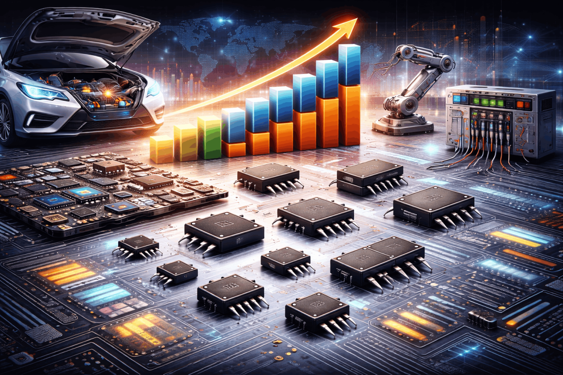 7.2% CAGR to $38.9B by 2032: Automotive E/E Architecture Driving 4× Logic Semiconductor Demand Growth